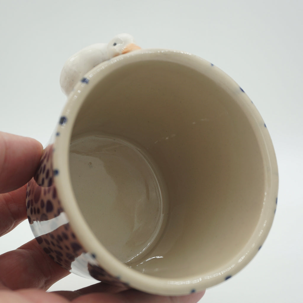 Tasse Ente Kurze Striche NEU