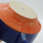 Suppenschüssel Blau-Orange