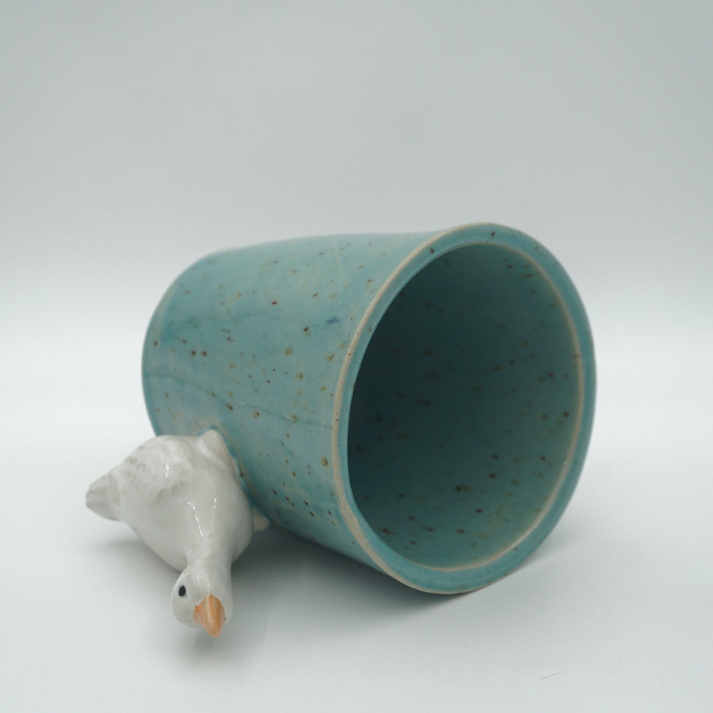 SALE / Tasse Ente Seeblau