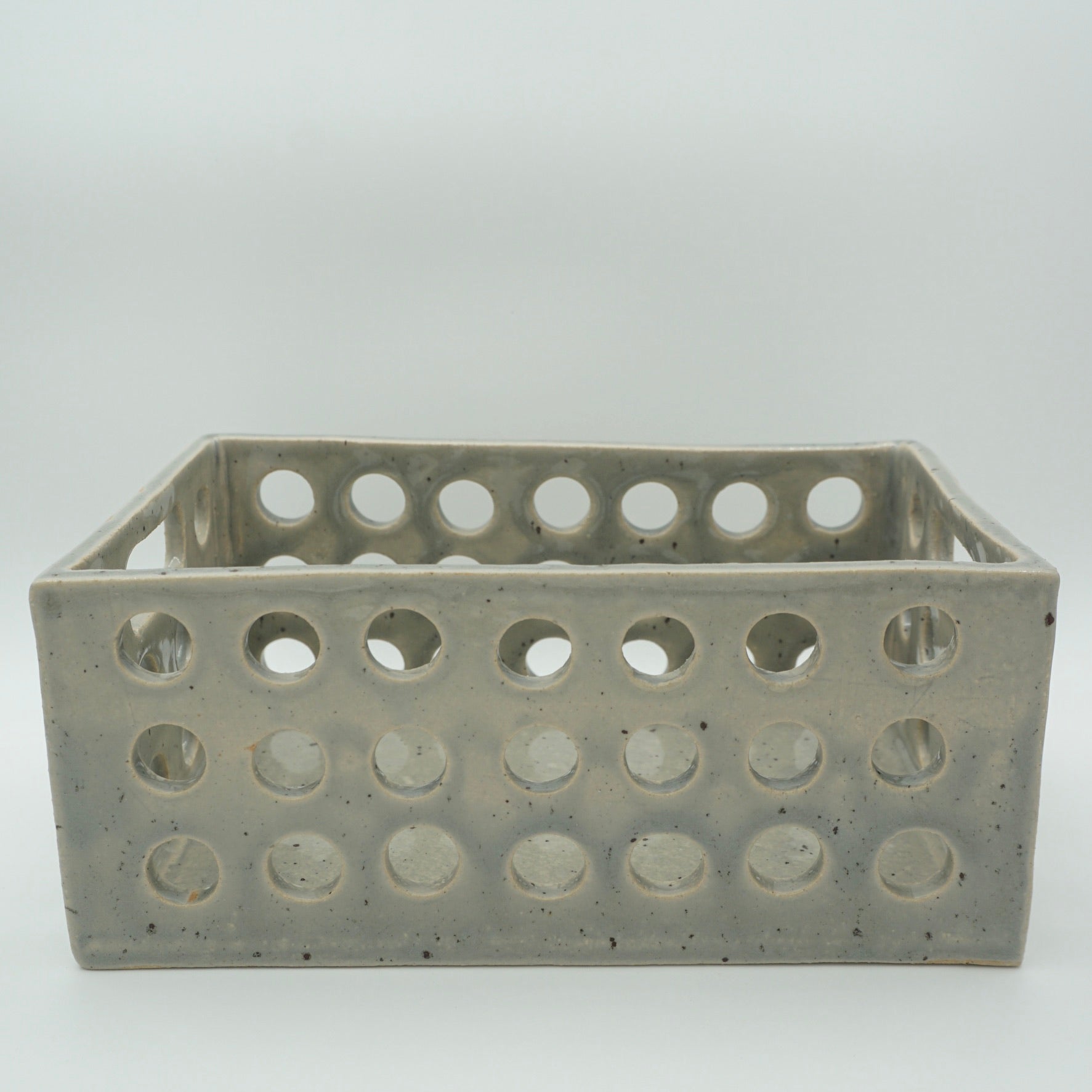 Keramik Box Grau