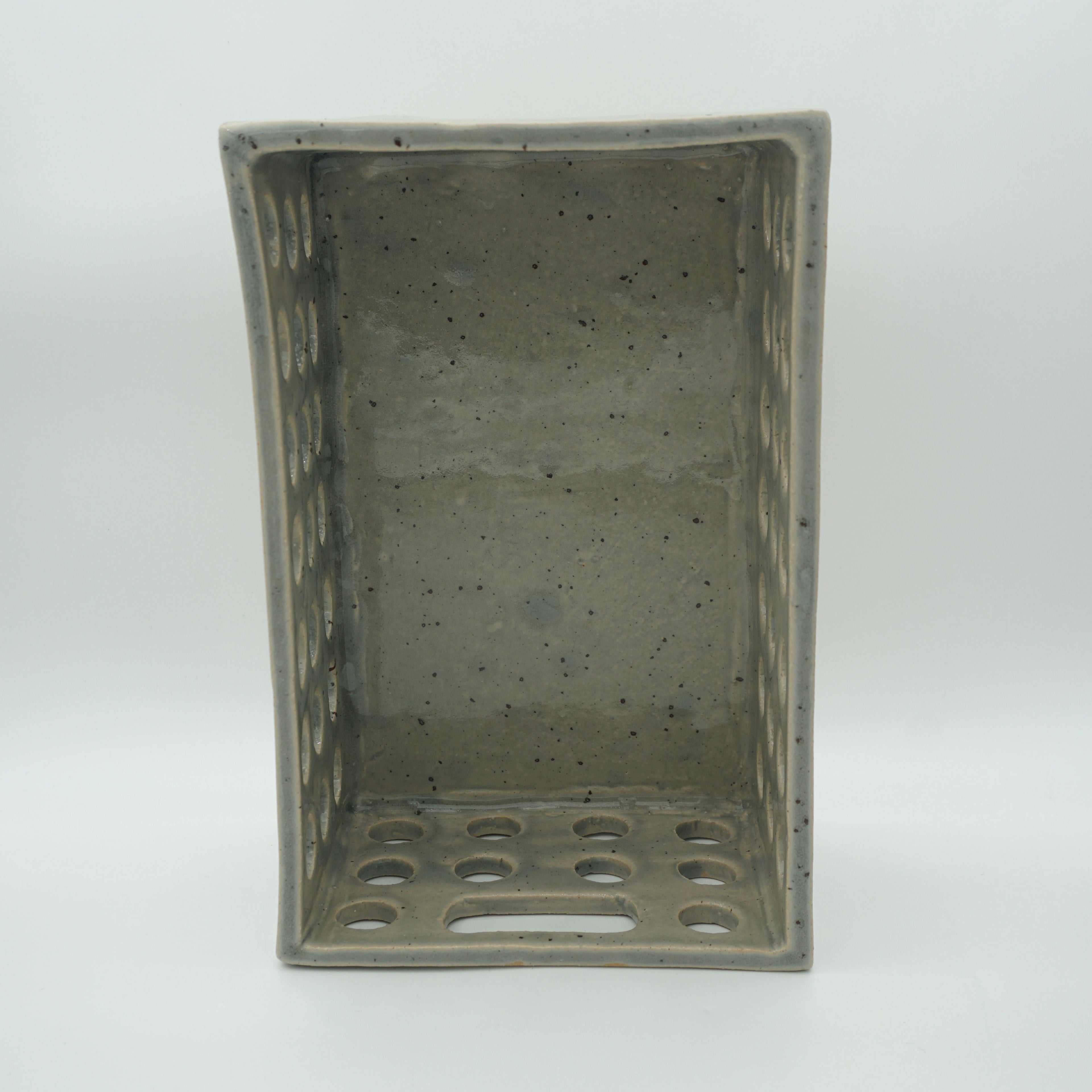Keramik Box Grau