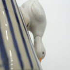 SALE / Tasse Ente blaue Streifen