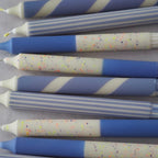 Stabkerzen Blau