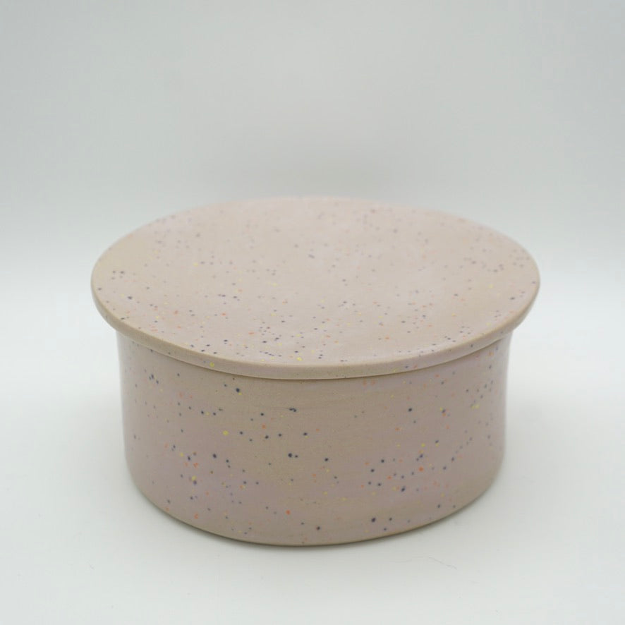SALE / Butterdose "Butta" Puder-Pünktchen