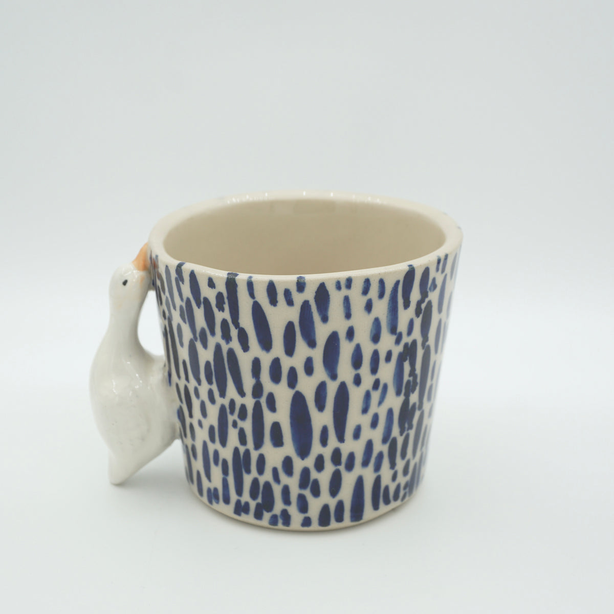 Tasse Ente Kurze Striche NEU