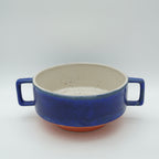 Suppenschüssel Blau-Orange