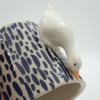 Tasse Ente Kurze Striche NEU