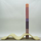 Kerzenständer Buttergelb