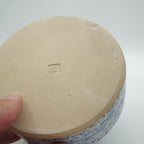 SALE / Butterdose "Butta" Sprenkel-Blau