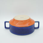 Suppenschüssel Blau-Orange