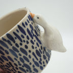 Tasse Ente Kurze Striche NEU