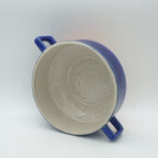Suppenschüssel Blau-Orange