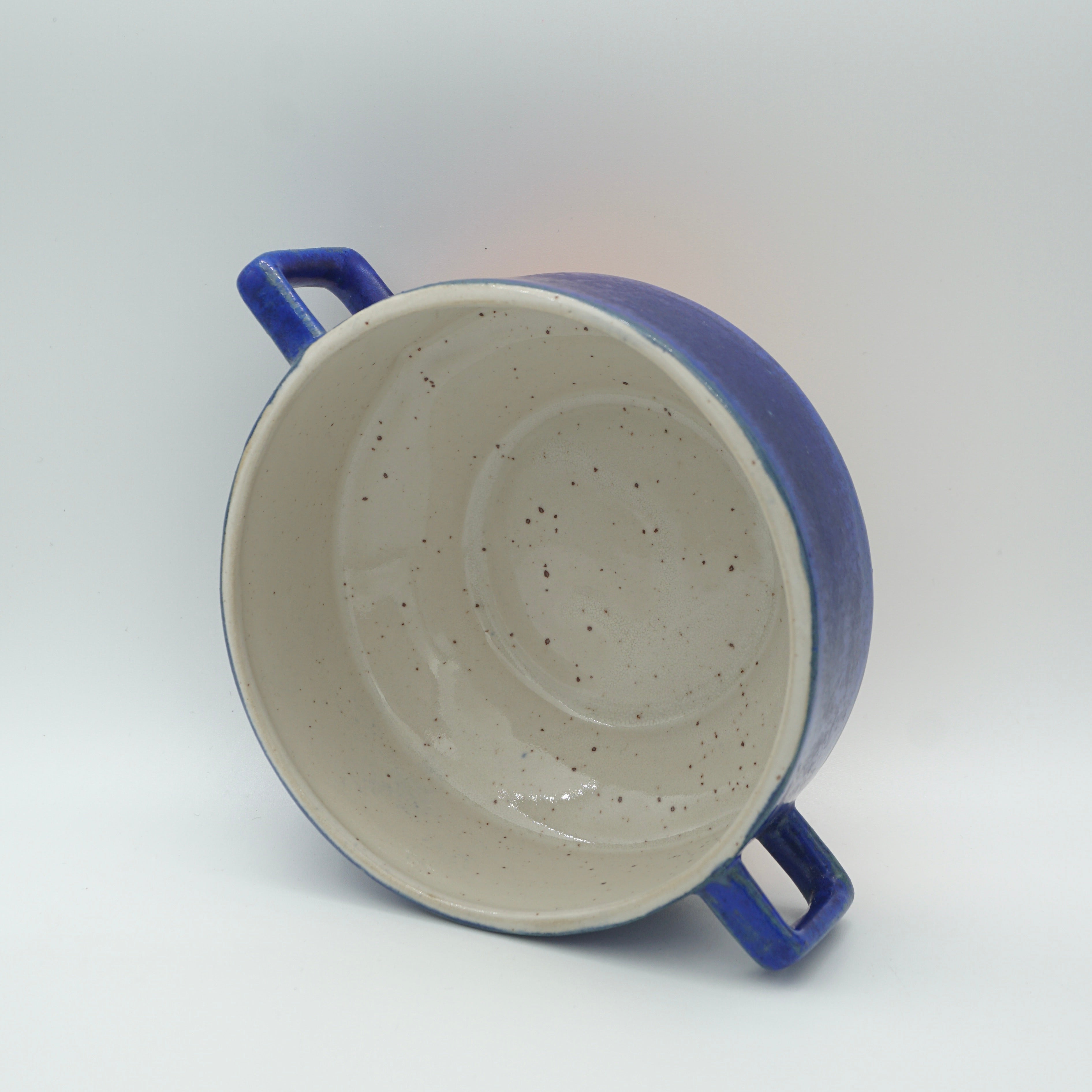 Suppenschüssel Blau-Orange