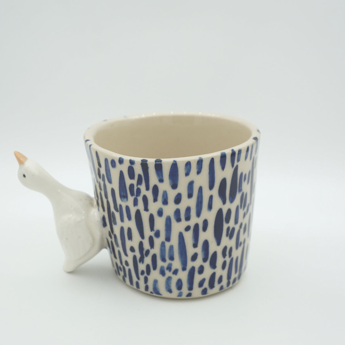 Tasse Ente Kurze Striche NEU
