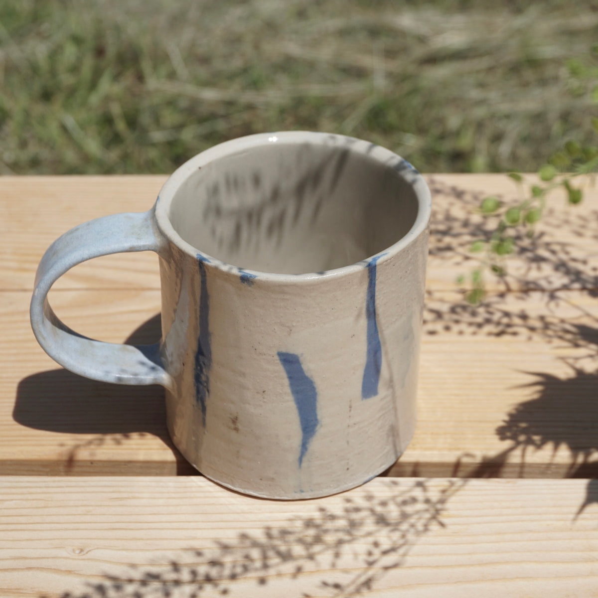 Tasse XL mit Henkel - Handgemachte Keramik