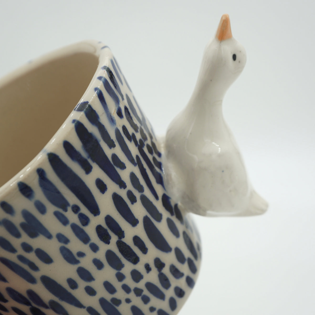 Tasse Ente Kurze Striche NEU