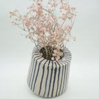 Schaukelvase Blaue Streifen