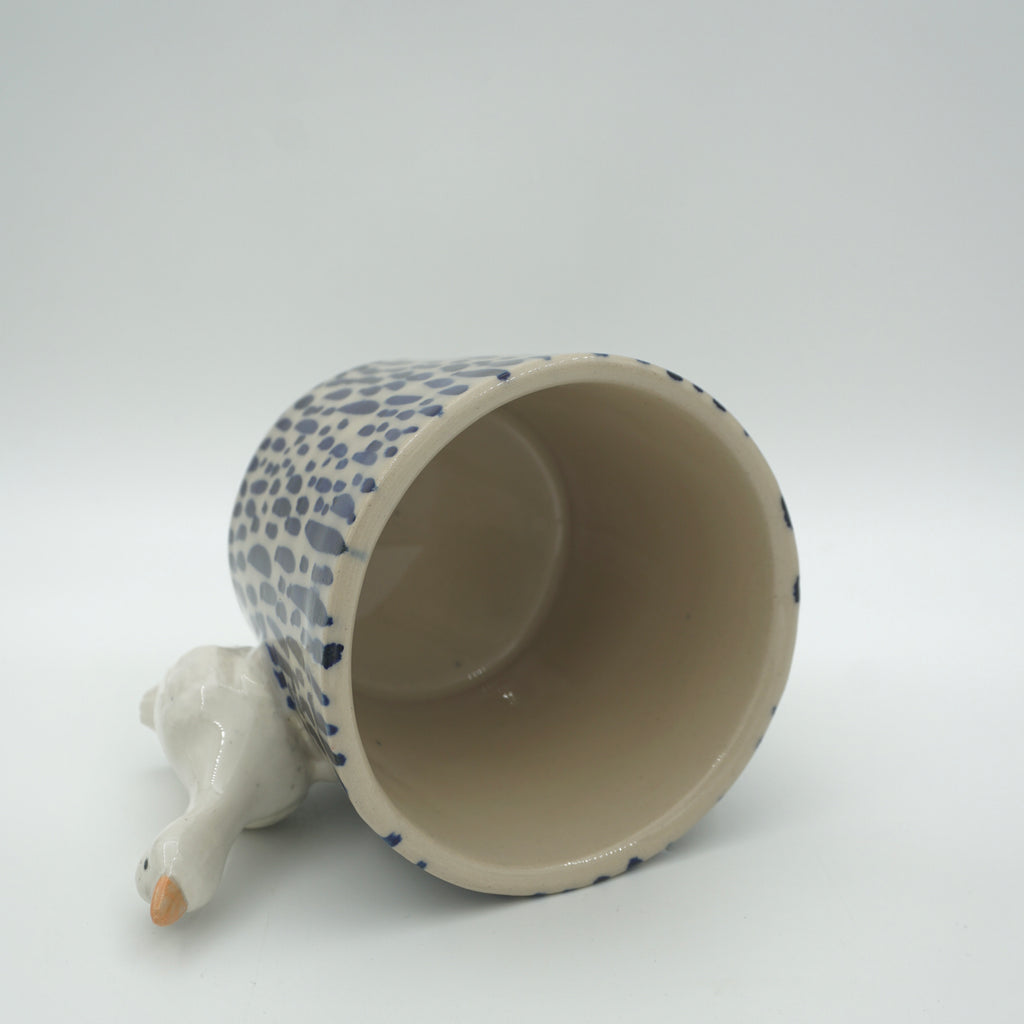 Tasse Ente Kurze Striche NEU