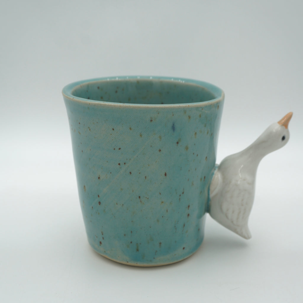 SALE / Tasse Ente Seeblau