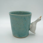 SALE / Tasse Ente Seeblau