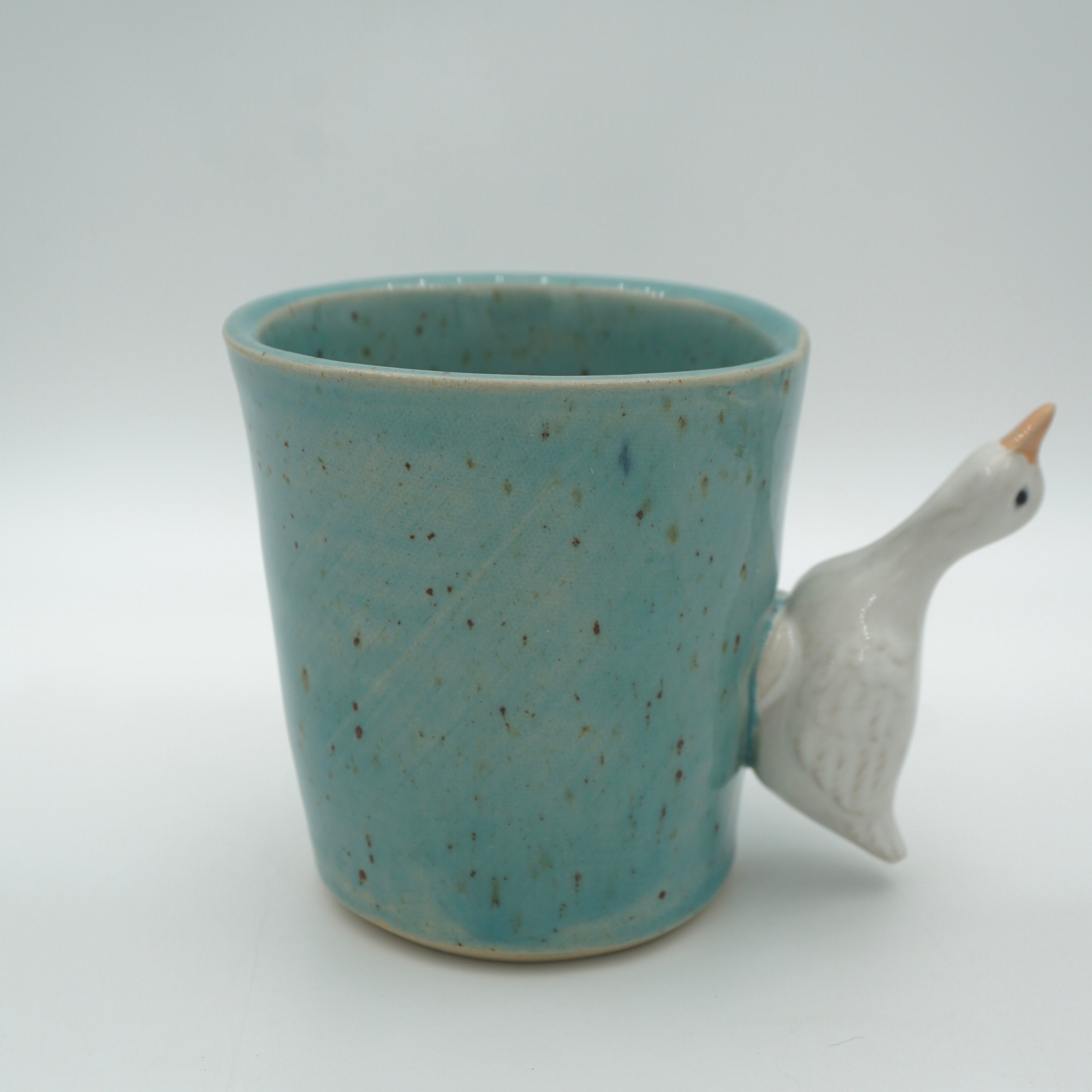 SALE / Tasse Ente Seeblau