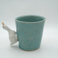 SALE / Tasse Ente Seeblau