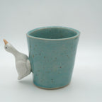 SALE / Tasse Ente Seeblau