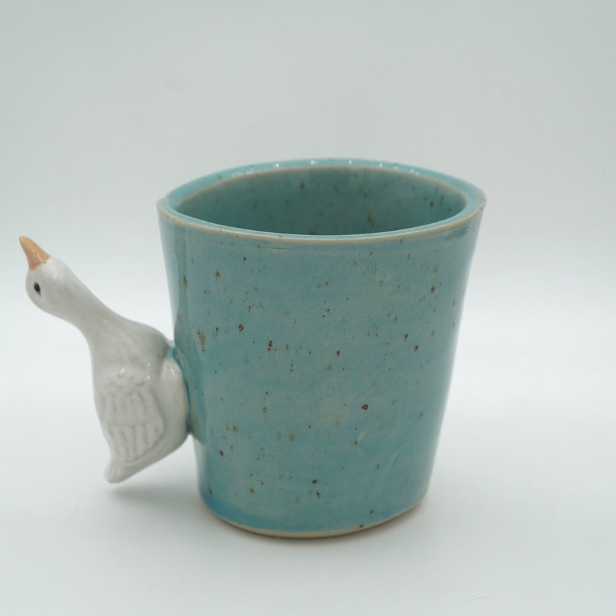 SALE / Tasse Ente Seeblau