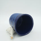 Tasse Ente Blau NEU