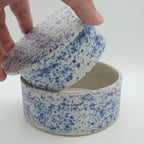 Butterdose "Butta" Sprenkel-Blau