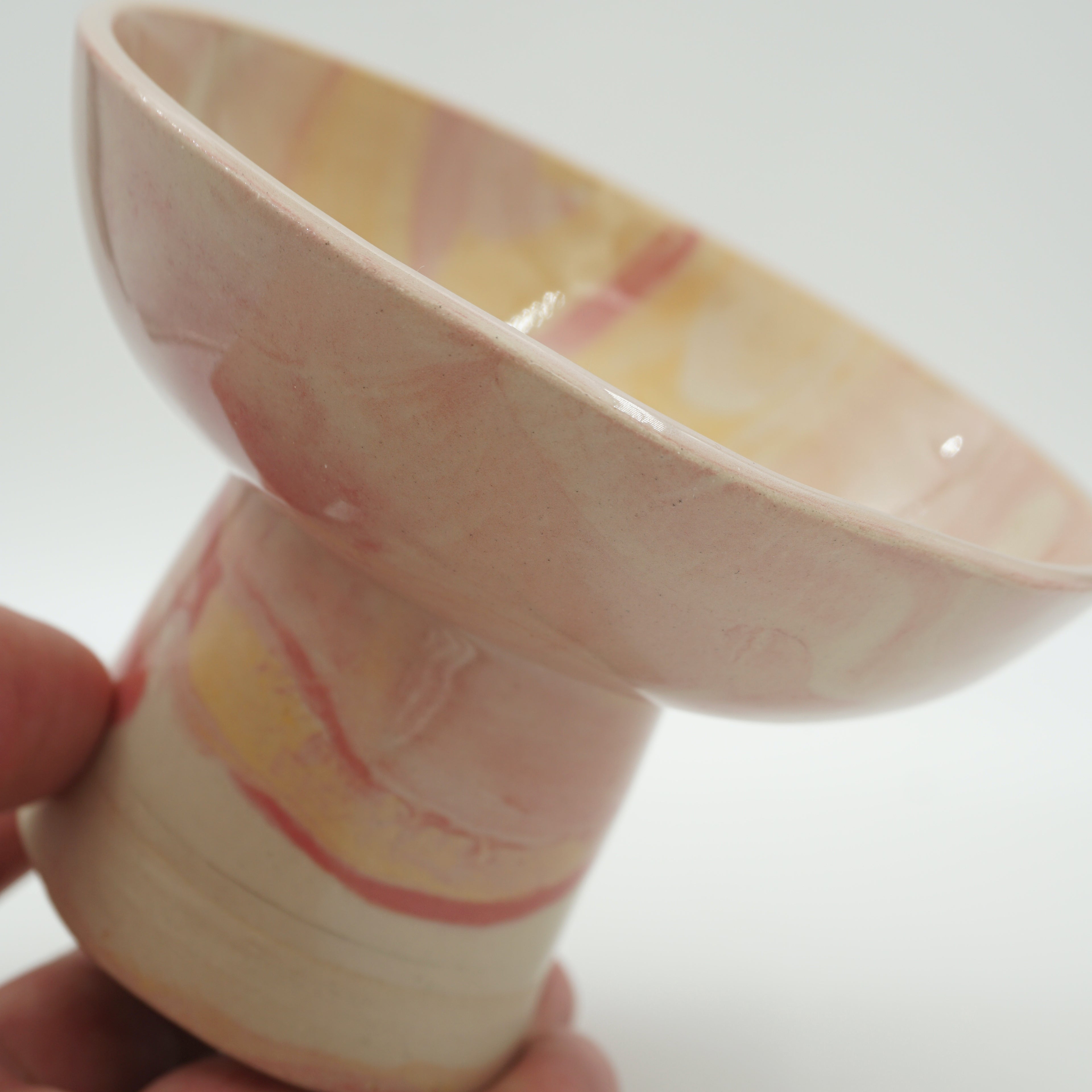 Dessert Schale mit Fuß