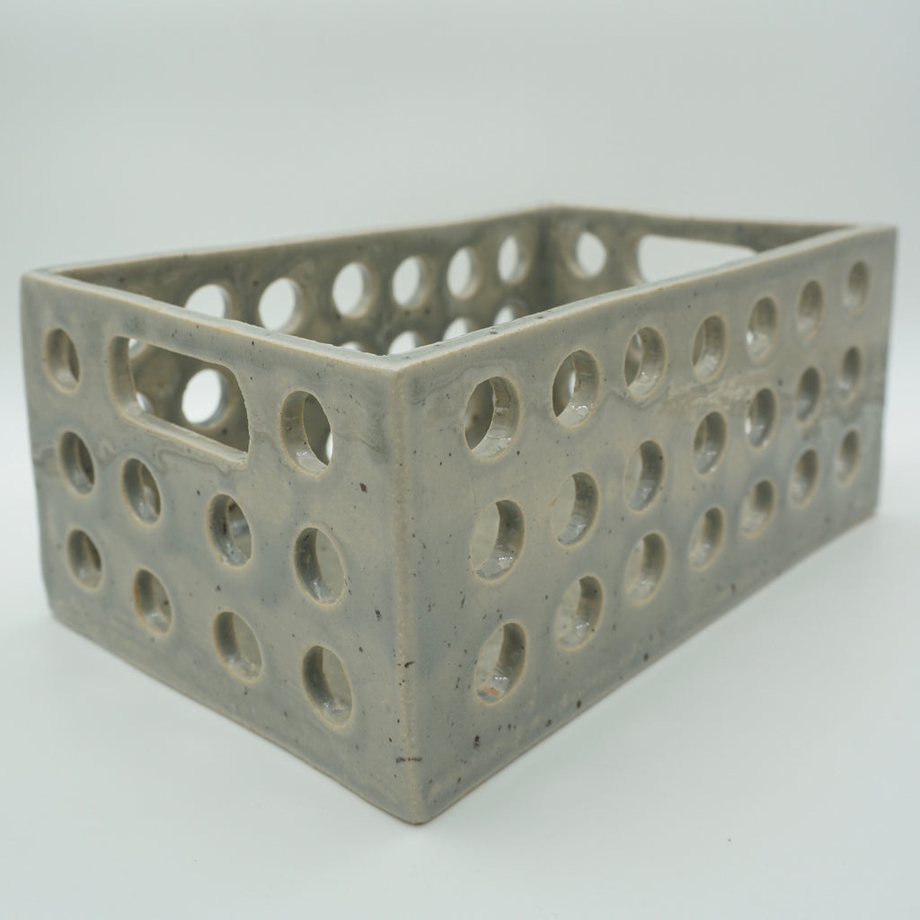Keramik Box Grau