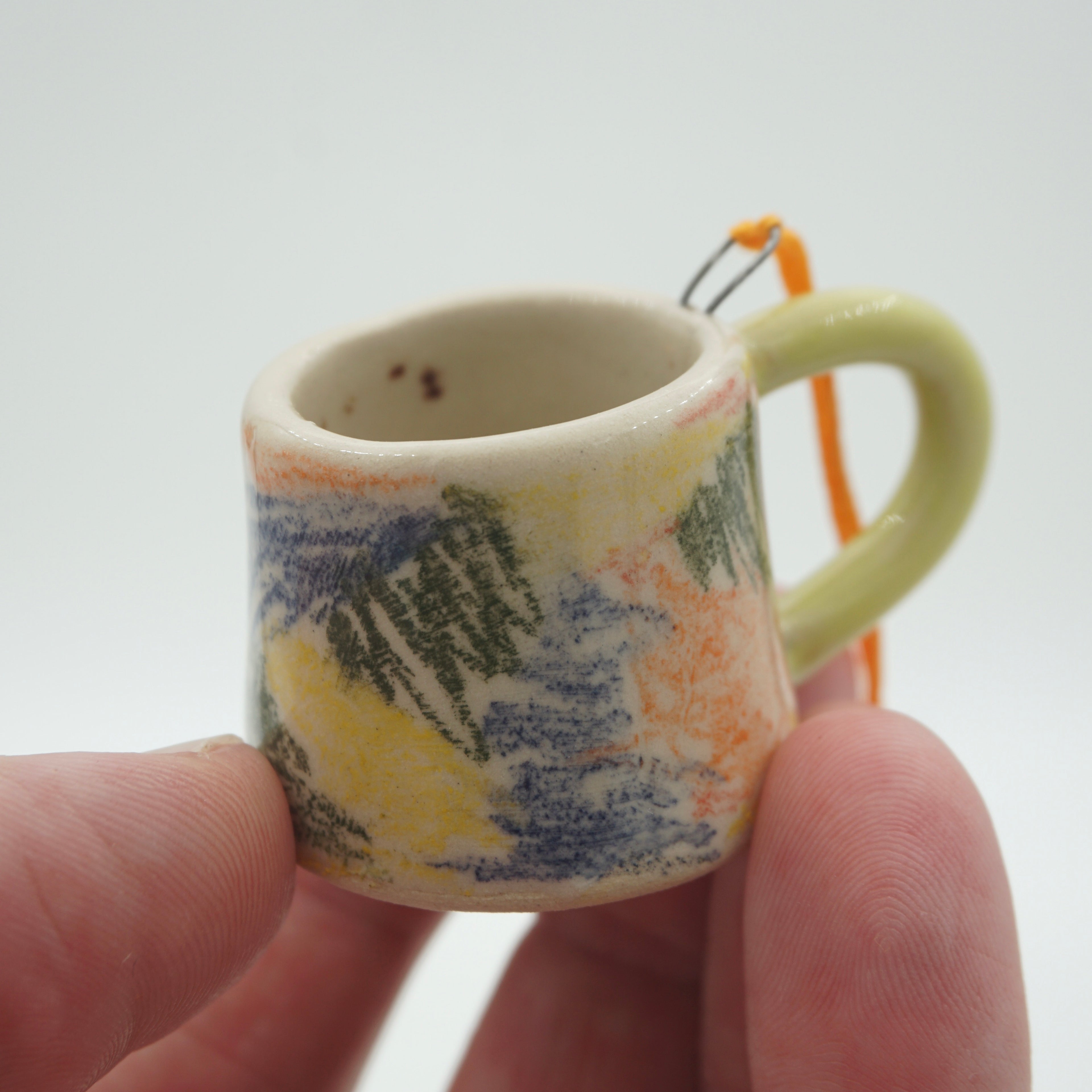 Mini Duft-Tasse Bunt