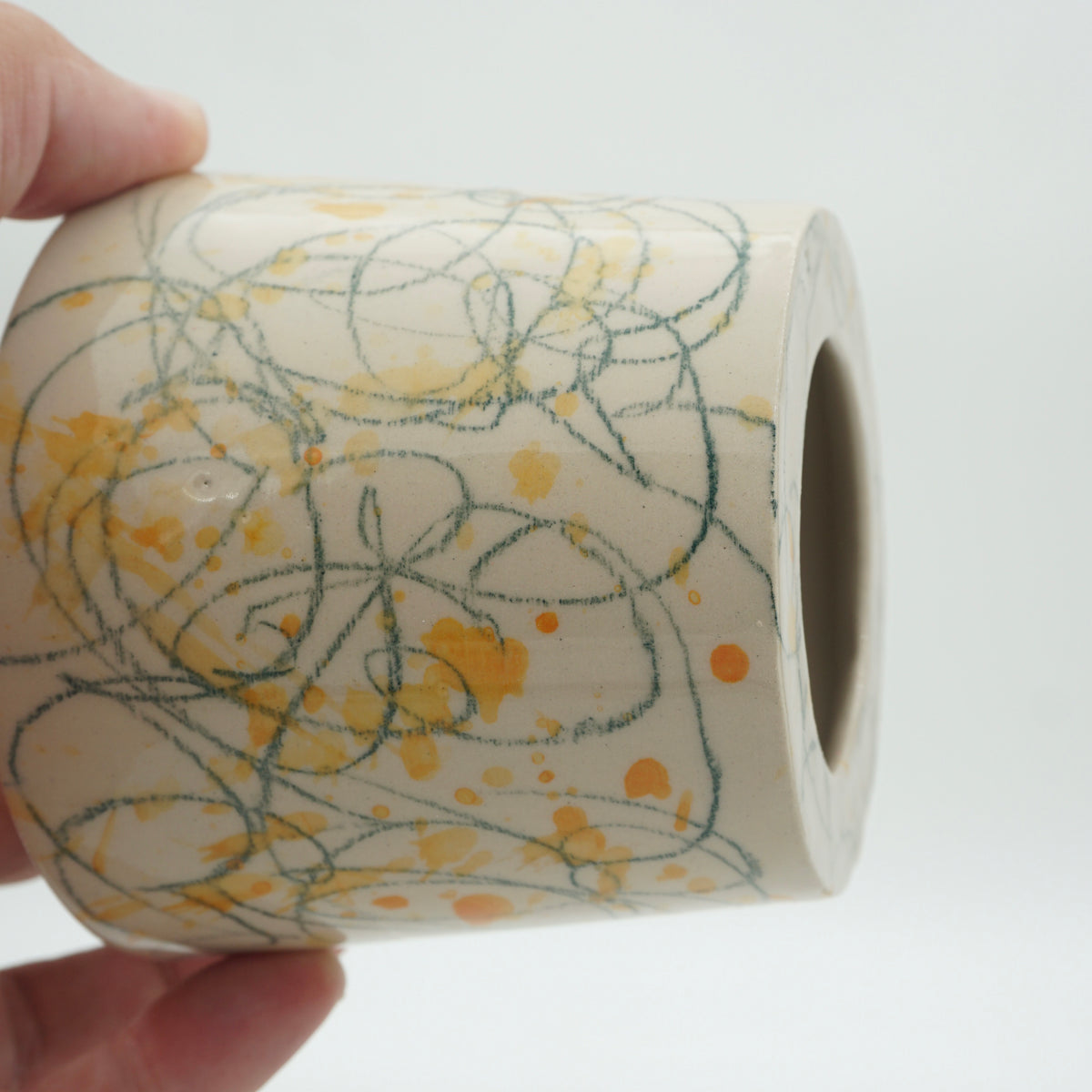 Schaukelvase Buntstift